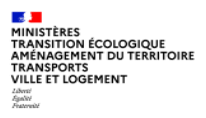 Ministères transition écologique aménagement du térritoire transport Ville et logement